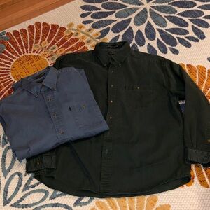 2 Alexander  Julian Colours Button Down Shirts Size 2XL